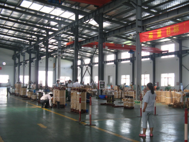 河池变压器厂家车间